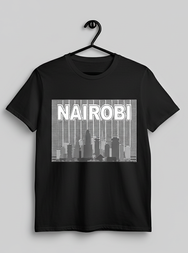 Black - NAIROBI Skyline