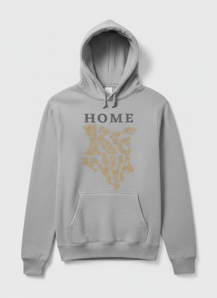 HOME Hoodie Mockup