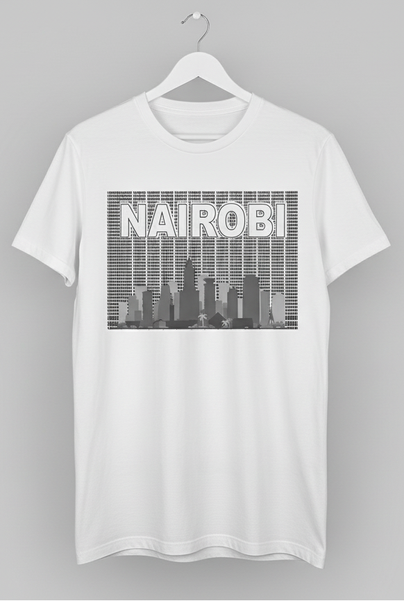 White - NAIROBI Skyline